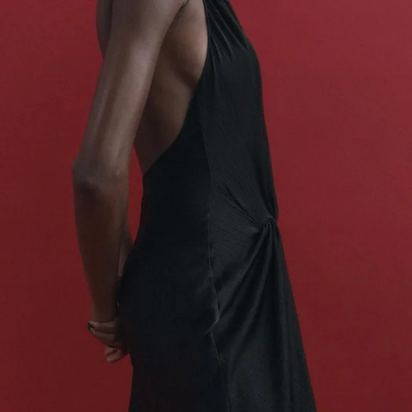 Zara Black Maxi Dress - Picture 5 of 13